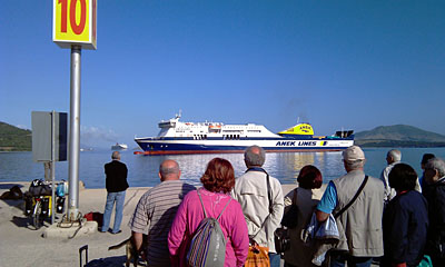 Hafen Igoumenitsa: Anek Lines