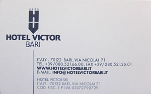 Hotel Victor in Bari